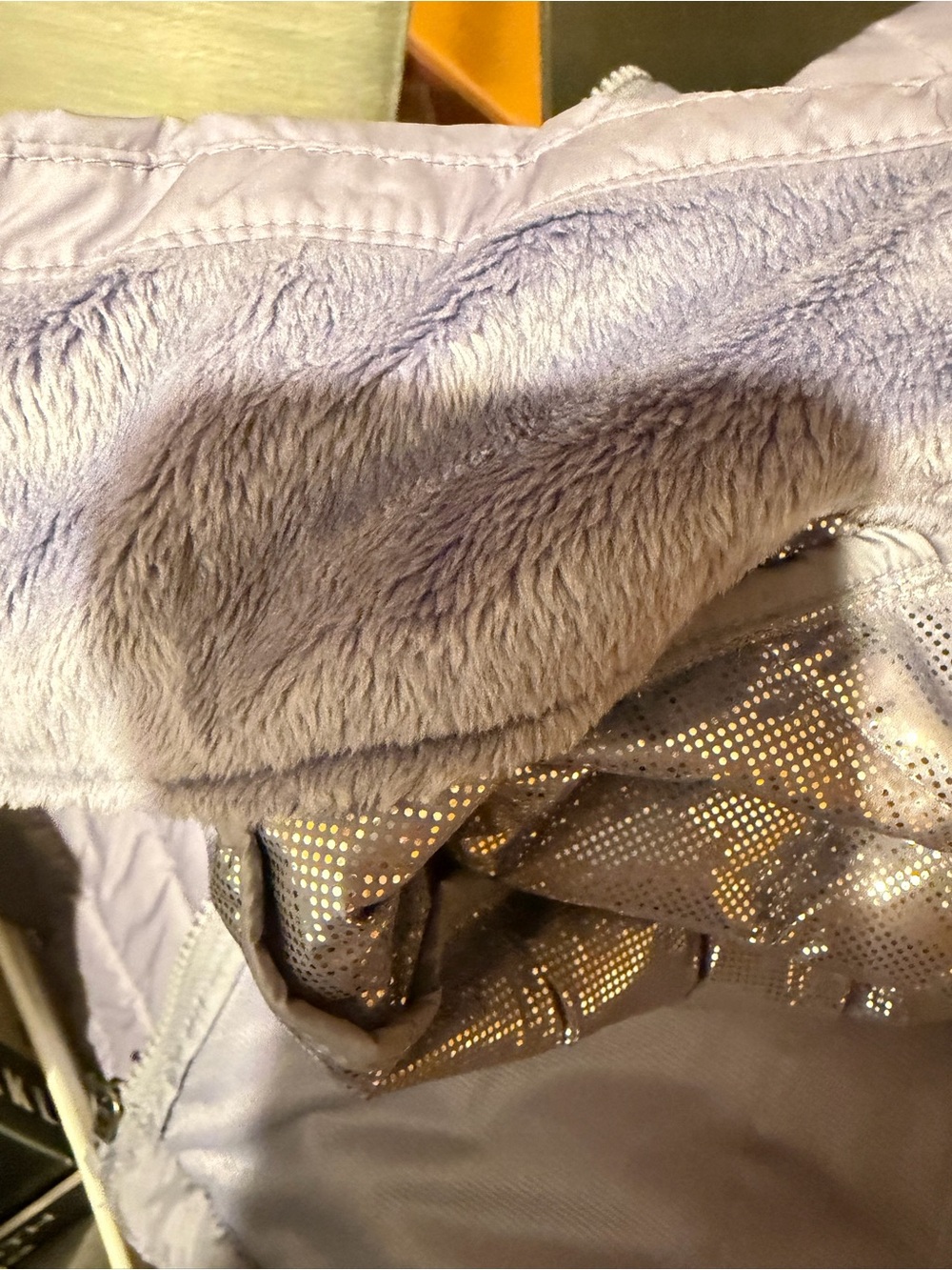 Women's Fitted Ski Jacket in Lavender - Picture 5 of 5